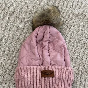 Pink Quilted Women’s Beanie